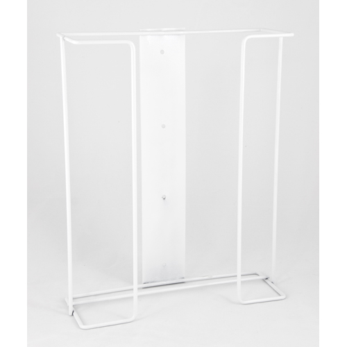 PROWORKS DISPOSABLE GLOVE RACK/ 3 BOX RACK WHITE